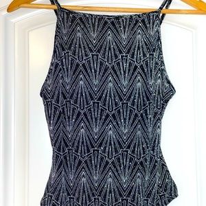 H&M sparkly bodysuit